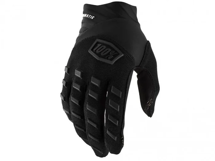 100% Airmatic Youth Gloves schwarz anthrazit L