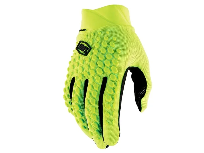 100% Geomatic Gloves fluo gelb M