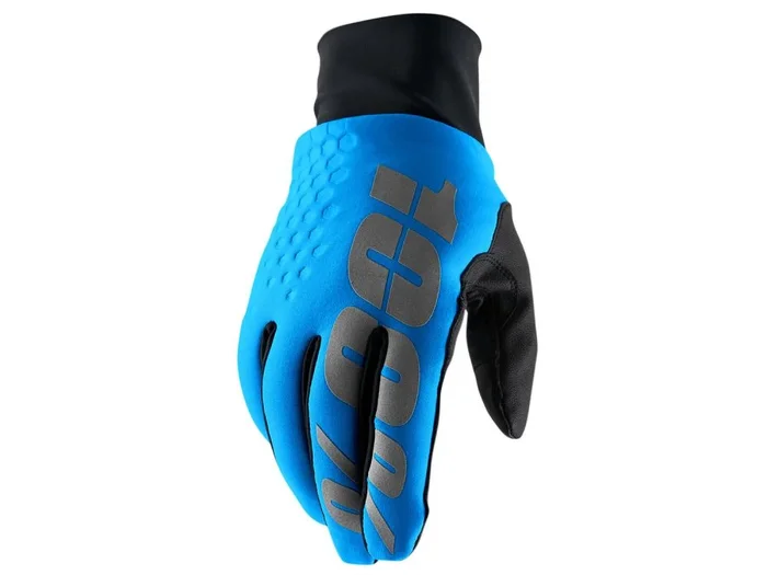100% Hydromatic Brisker Gloves cyan S