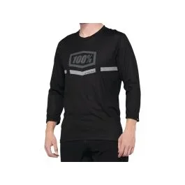 100% MTB Airmatic 3/4 Fahrradtrikot Herren (schwarz)