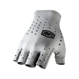 100% MTB Sling Fahrradhandschuhe Herren (kurz | grau)