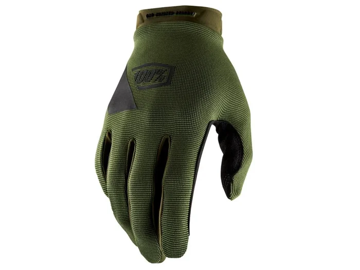 100% Ridecamp Gloves armeegrün schwarz XL