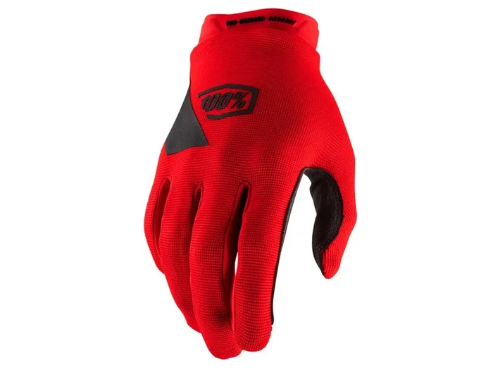 100% Ridecamp Youth Gloves rot S