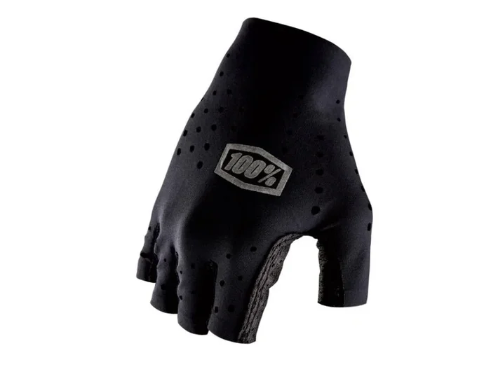 100% Sling Short Finger Gloves grau S