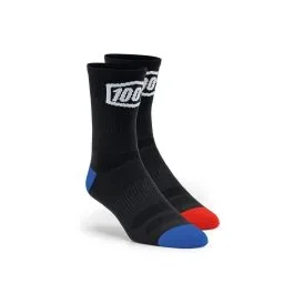 100% Terrain Fahrradsocken (schwarz)