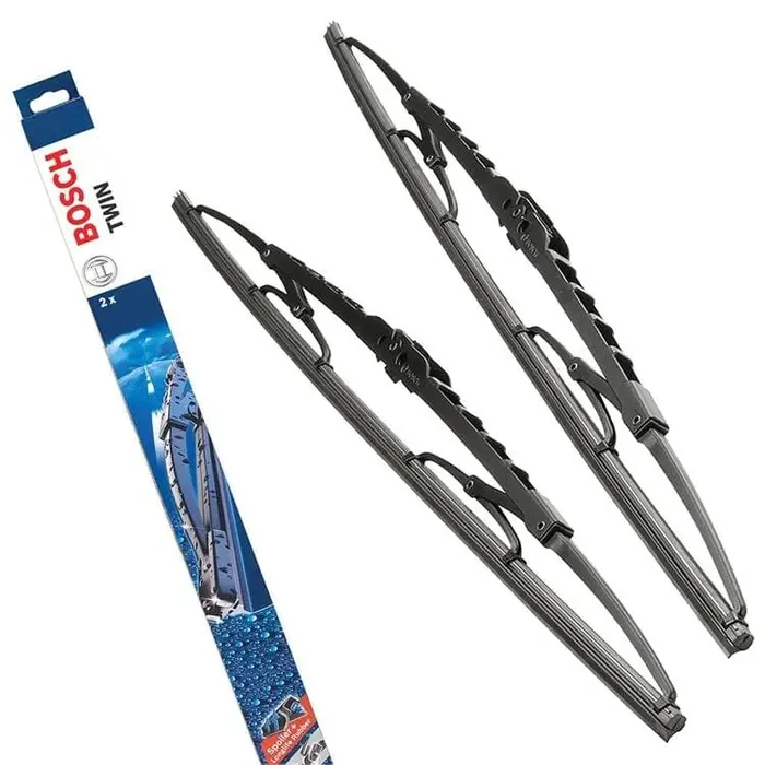 2 Bosch Twin Wischerblätter vorne Chevrolet Spark Fiat Idea Lancia Musa