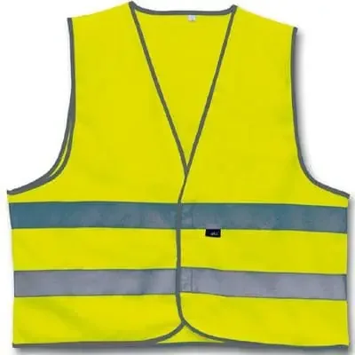 4-Act Sicherheitsweste neongelb Größe M