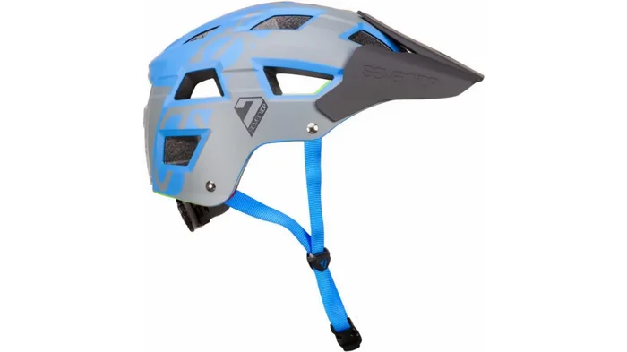 7iDP Helm M5 blau-grau