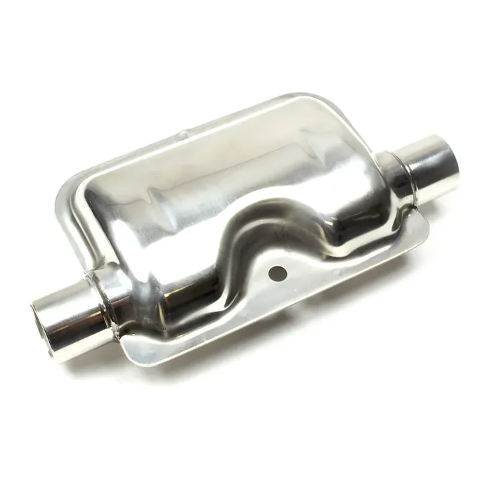Abgasschalldämpfer Edelstahl D 22 mm universal für Webasto, Eberspächer und Autoterm Standheizungen