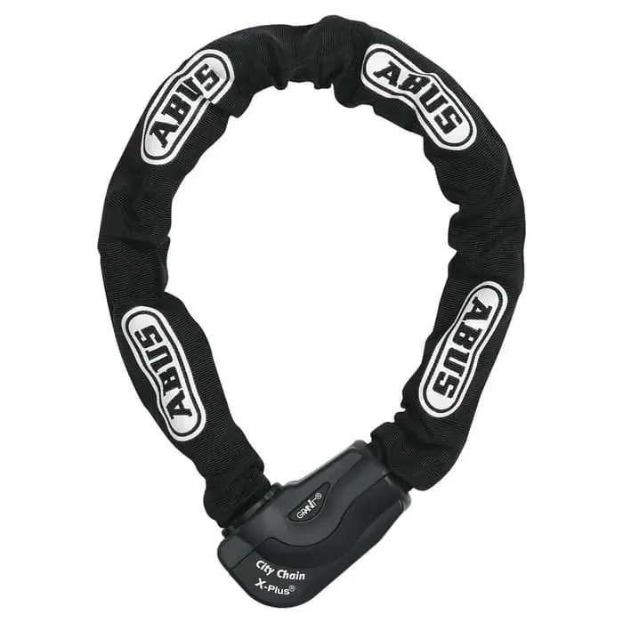 Abus Schloss Granit CityChain X-Plus 1060/85 Fahrrad-Kettenschloss