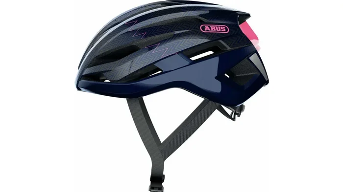 Abus StormChaser Rennrad-Helm zigzag blue
