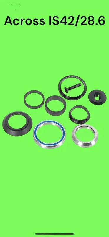 Acros Sport Steuersatz HS IS42/28,6-IS52/40 – Ahead 1 1/8″ bis 1,5″