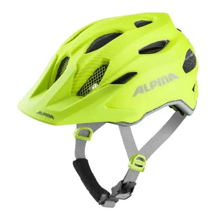 Alpina Carapax JR Flash Kinder Fahrradhelm mit Licht