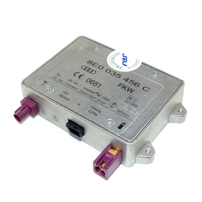 Audi A6 4F A2 8Z A3 8P A4 8E 8EC A8 4E Verstärker Compenser Telefon 8E0035456C