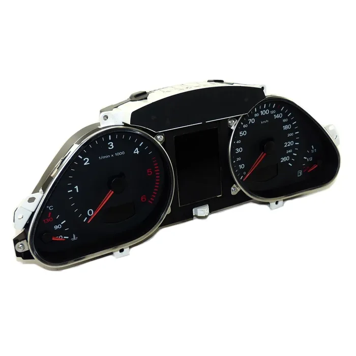 Audi Q7 4L TDI Kombiinstrument 4L0920930B Kombigerät MFA FIS ACC Tacho 260km/h