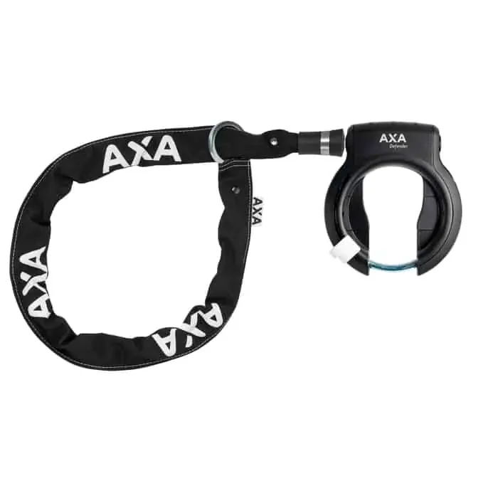 Axa Defender + RLC Plus Kette Fahrradschloss Set