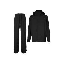 Basil Hoga Regenanzug (pechschwarz)