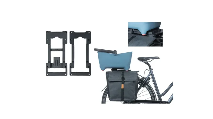 Basil MIK Adapterplatte Doppeldecker für MIK Adapterplatte