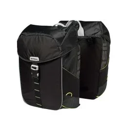 Basil Miles Doppeltasche (32 Liter | schwarz 67)