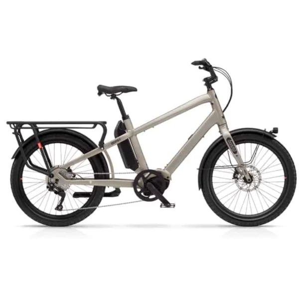 Benno Bikes Boost-E 10D CX EVO5 E-Bike Lastenrad Herren 24″ silber One Size