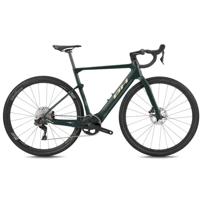 BH Bike iGRAVELX Carbon 2.7 420Wh dark green 2025 – RH-L