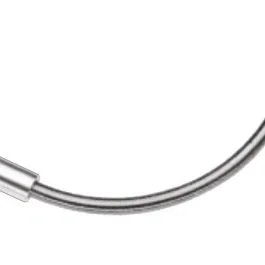 Bike Parts Kabelführung für V-Brake Nirosta 90°-vorne (rot)