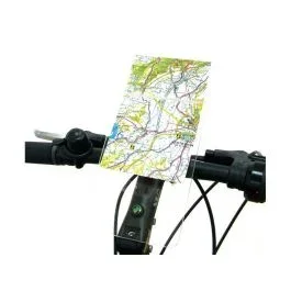 Bike Parts Mini-Map II Radwanderkartenhalter Lenkerbefestigung (12x25cm)
