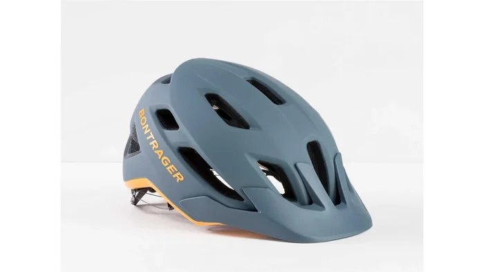 Bontrager Quantum MIPS Helm Battleship Blue/Marigold