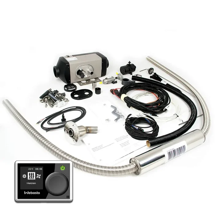 Bootsheizung Air Top 2000 STC Diesel 12V/2kW Einbausatz Vorwahluhr