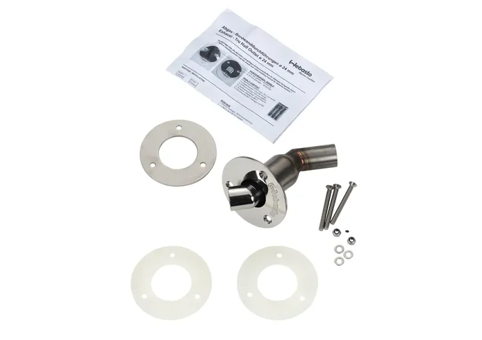 Bordwanddurchführung gebogen D 24mm