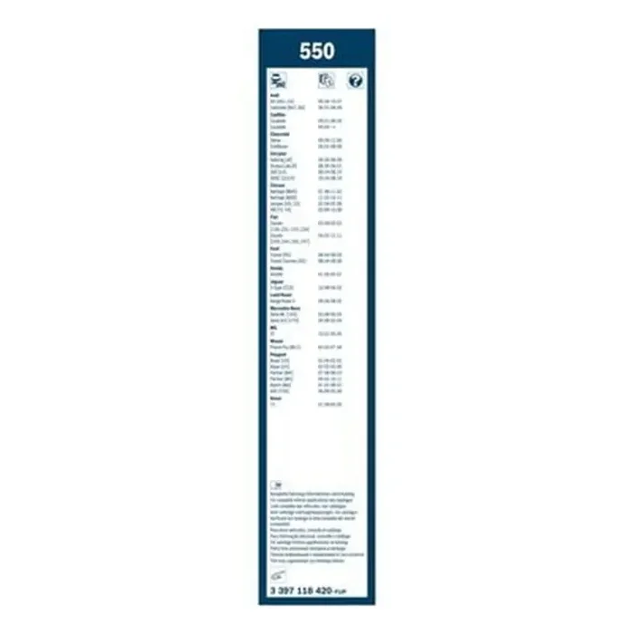 Bosch Twin Scheibenwischer vorne Audi Citroen Fiat Ford Mercedes Renault Rover