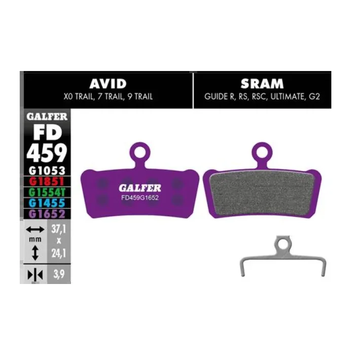 Brakes Galfer E-Bike Purple FD459