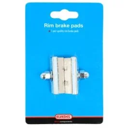 Bremssattelbremssatz Elvedes X-Groove-Design – White Compound (auf Karte)