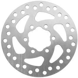 Bremsscheibe Elvedes BMX Edelstahl ø120mm mit 6 Bremsscheibenschrauben