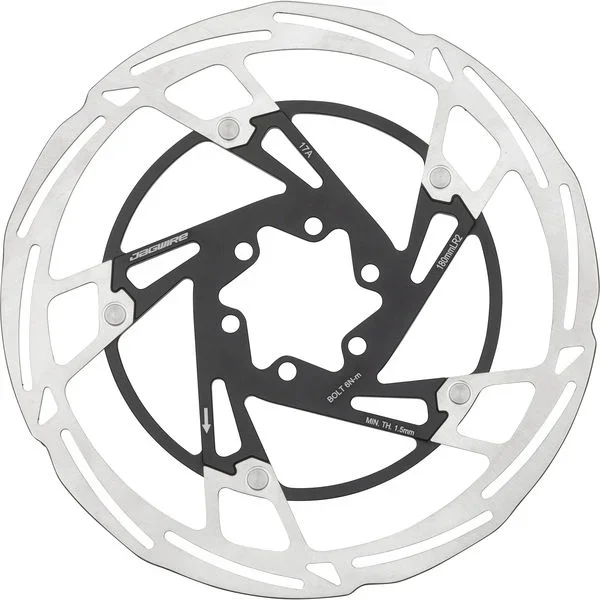 Bremsscheibe Jagwire Pro LR2 zweiteilig 6-Loch 180mm – 180 mm