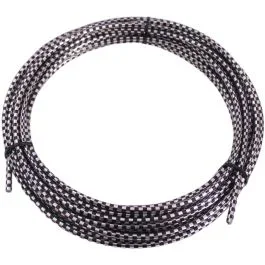 Bremszugaußenhülle Elvedes mit Teflon-Innenbeschichtung ø5.0mm / 10 Meter – Schwarz/Silber (Rolle)