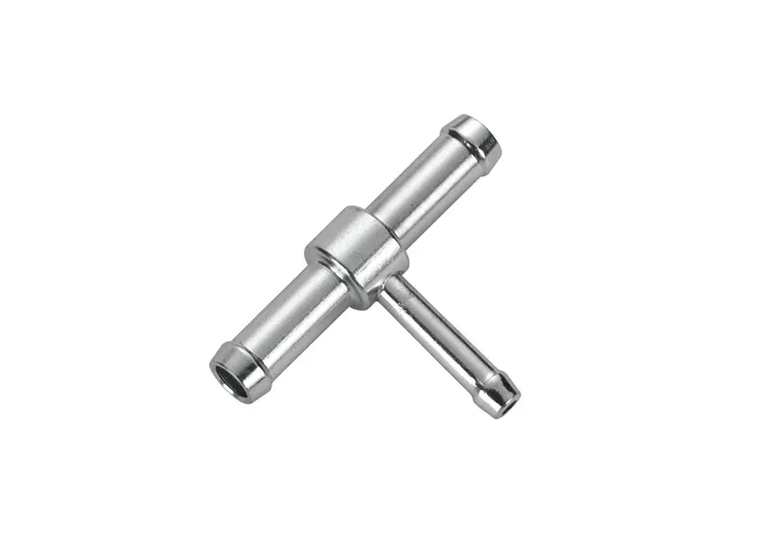 Brennstoffentnehmer 8x5x8 L=50 H=36,5 T-Stueck Stahl verzinkt