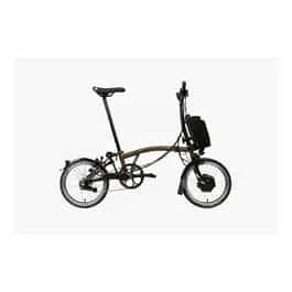 Brompton C-Line Electric Urban 4-speed – Typ H- 16 Zoll 300Wh 4K Faltrad – Black Lacquer