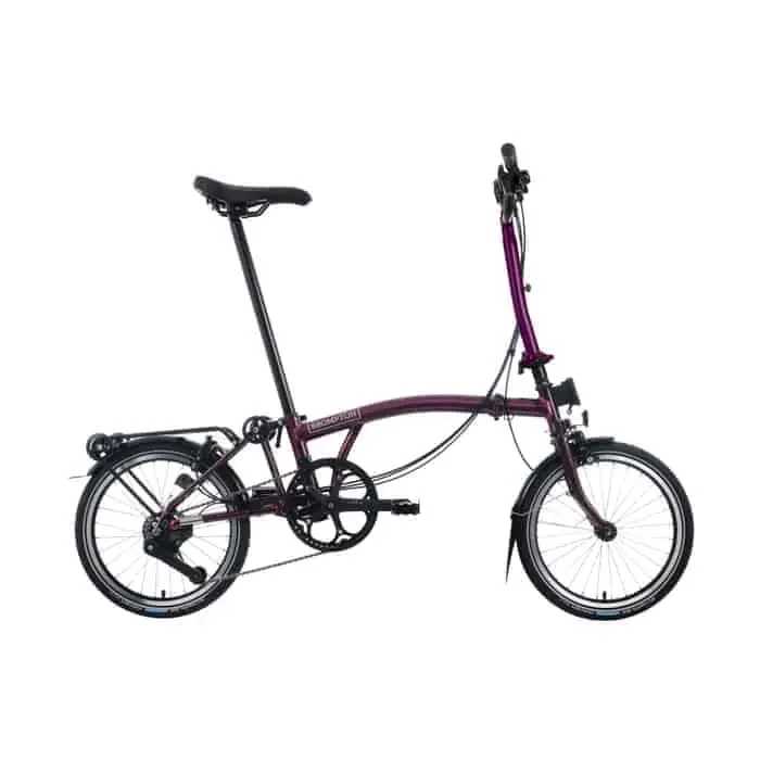 Brompton C-Line H12R Faltrad 16″ lila