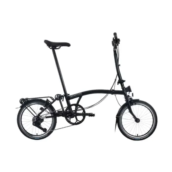 Brompton C-Line H12R Faltrad 16″ schwarz Uni