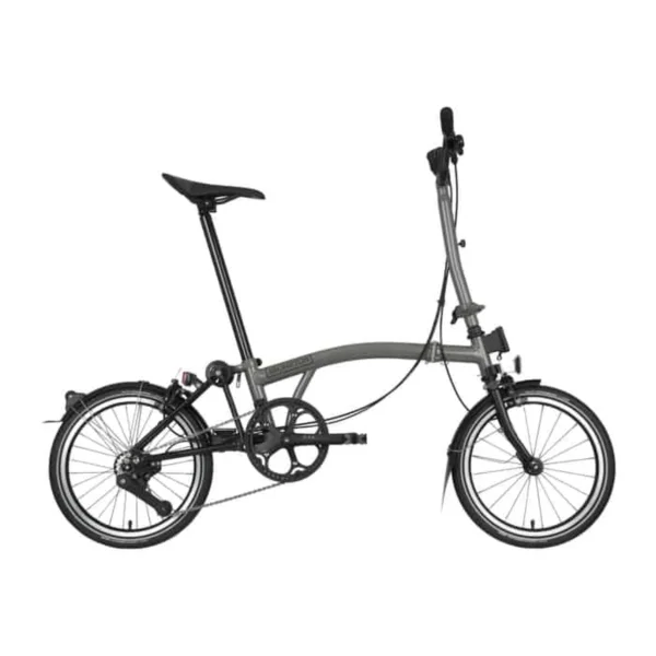 Brompton P-Line M4L Faltrad 16″ grau