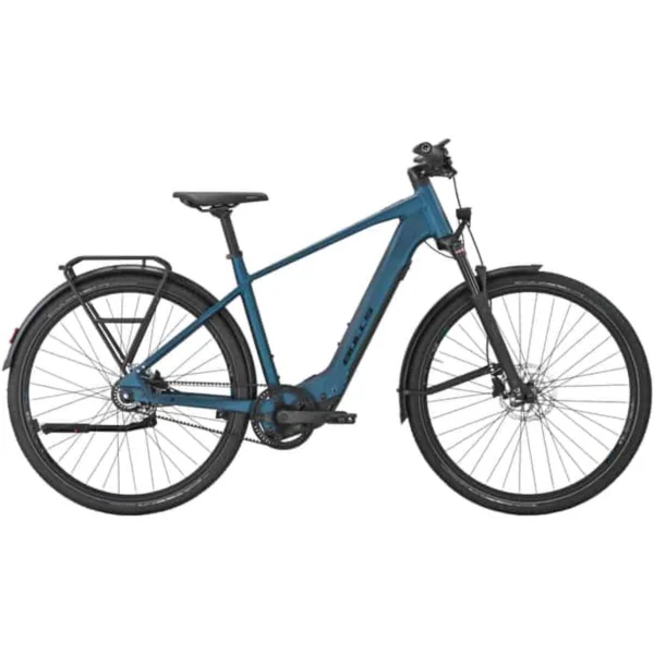 Bulls Cross Lite EVO SX Belt E-Bike Trekkingrad Herren blau 28″
