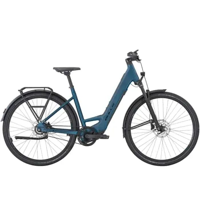 Bulls Cross Lite EVO SX Belt E-Bike Trekkingrad Tiefeinsteiger blau 28″ 45 cm