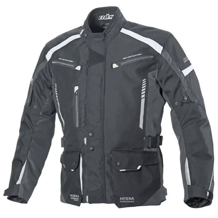 Büse Torino II Motorradjacke schwarz-weiß 5XL
