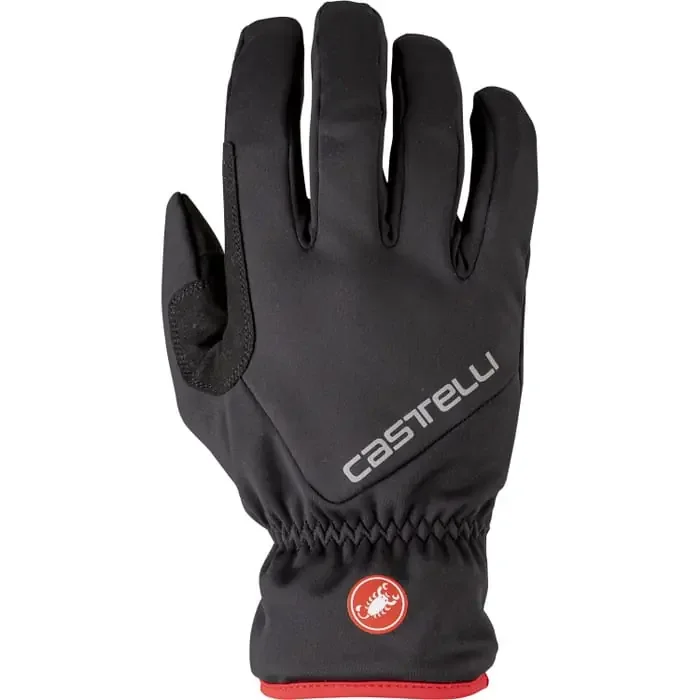 Castelli Entrata Thermal Winter Fahrradhandschuhe schwarz XL
