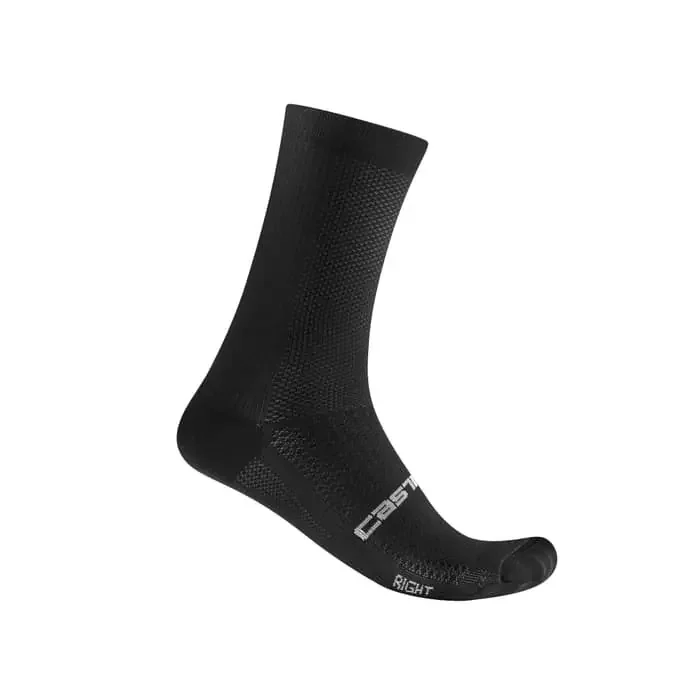 Castelli Espresso 18 Fahrrad Socken schwarz L/XL (40-43)