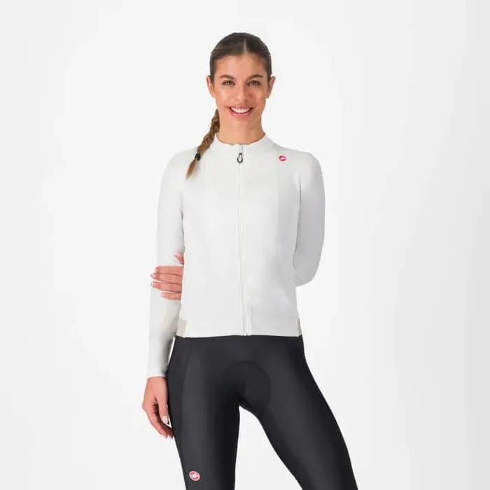 Castelli Espresso Thermal W Radtrikot langarm Damen ivory M