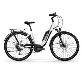 Centurion E-Fire R850 Low | City E-Bike | 28″ | 500Wh Bosch | weiß / schwarz / rot