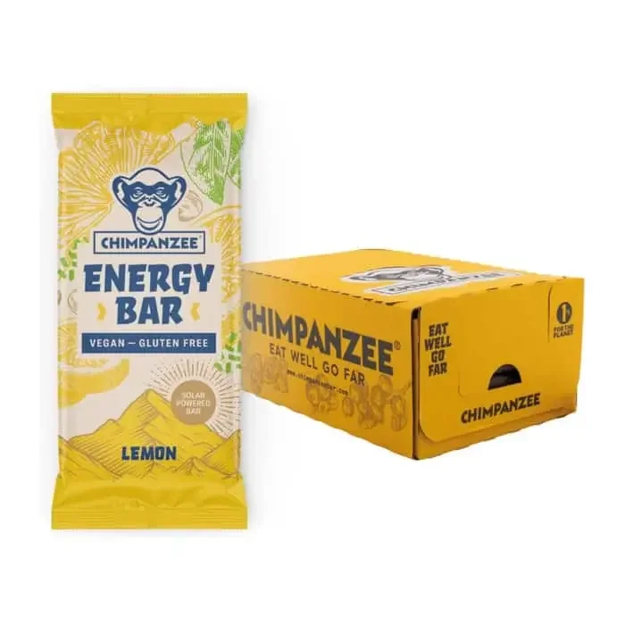 Chimpanzee Energieriegel Box (15 x 55 g) Zitrone
