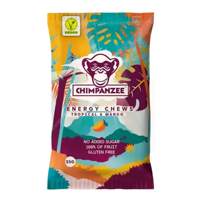 Chimpanzee Energy Chews Fruchtgummi (35 g) Tropical & Mango